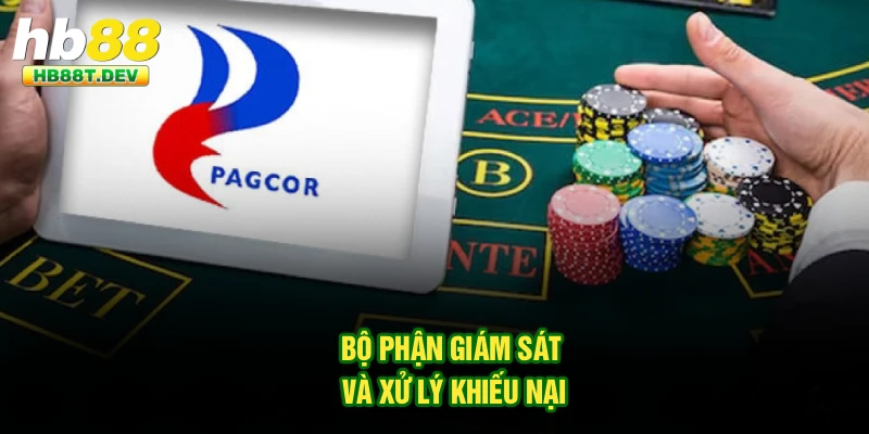 Bộ phận giám sát và xử lý khiếu nại