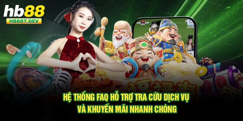 Hệ thống FAQ hỗ trợ tra cứu dịch vụ và khuyến mãi nhanh chóng