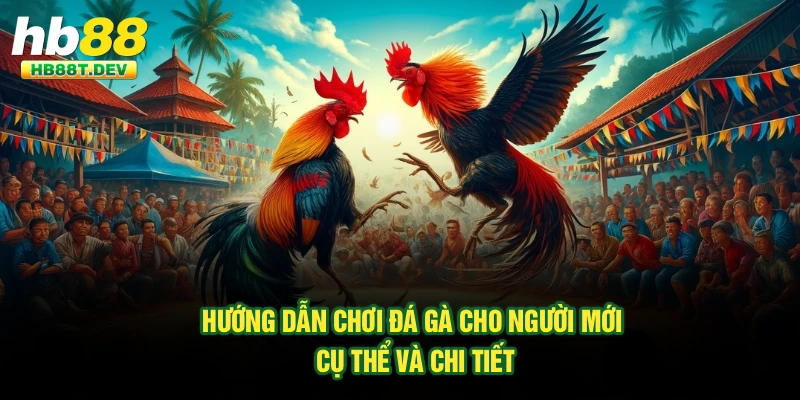 Hướng dẫn chơi đá gà cho người mới cụ thể và chi tiết