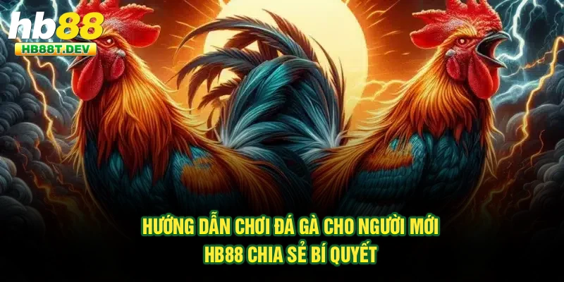 Hướng Dẫn Chơi Đá Gà Cho Người Mới  – HB88 Chia Sẻ Bí Quyết 