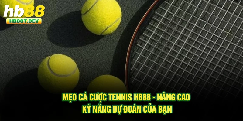 Mẹo Cá Cược Tennis Hb88 - Nâng Cao Kỹ Năng Dự Đoán Của Bạn