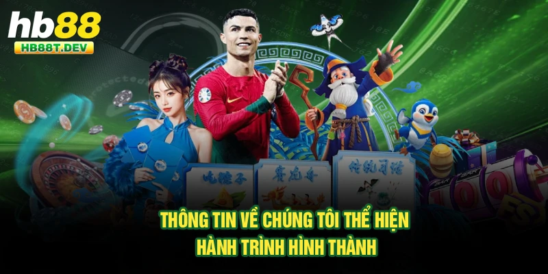 Thông tin về chúng tôi thể hiện hành trình hình thành